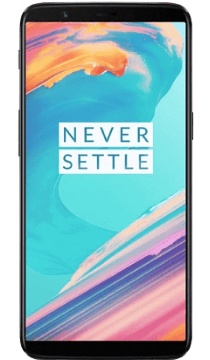 Front view of Refurbished OnePlus 5T
