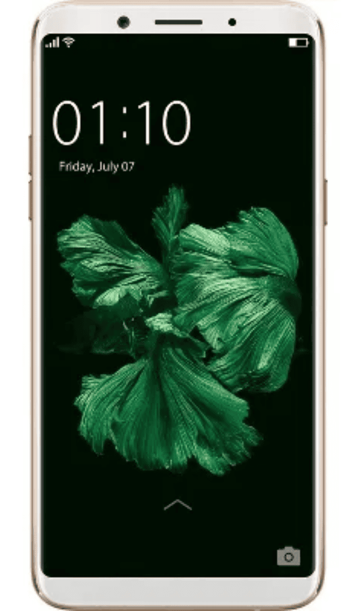 Front view of Refurbished Oppo F5 from DealsDray