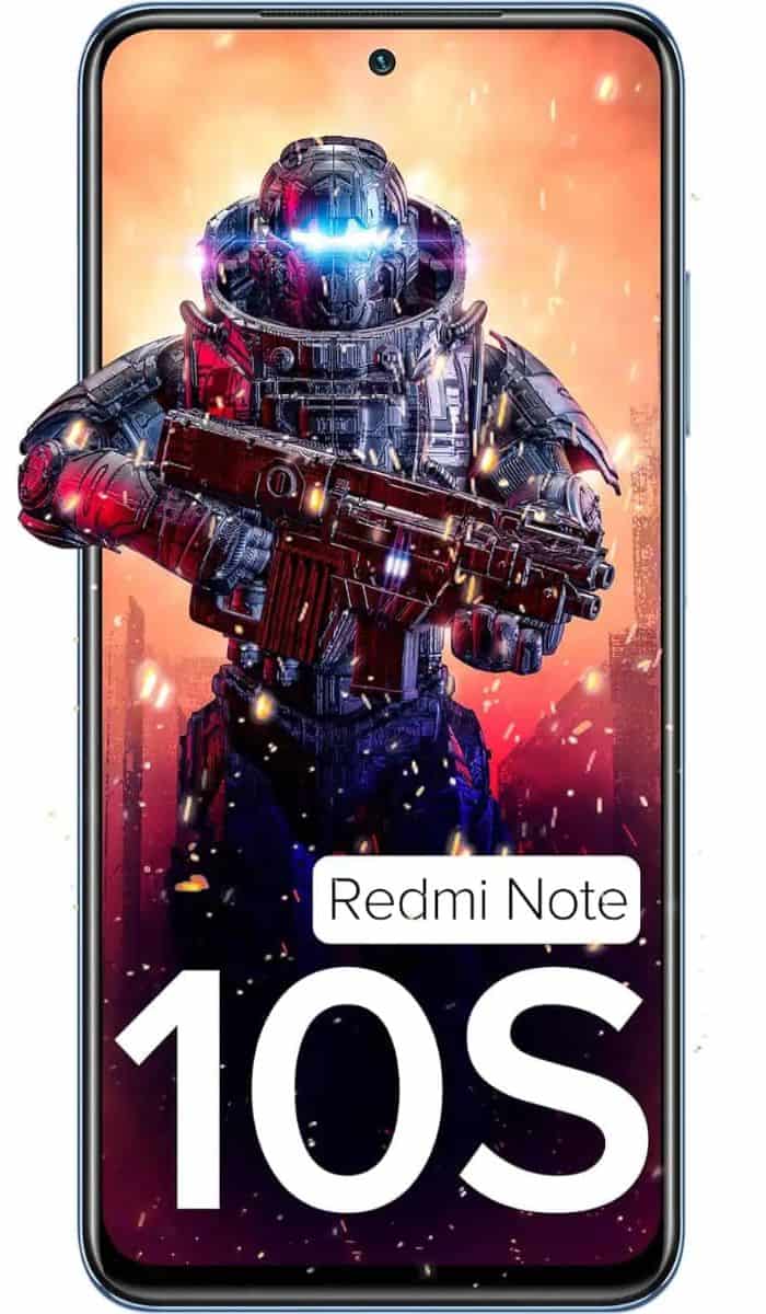 Front View of Refurbished Redmi Note 10S 